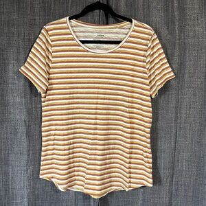 Sonoma striped everyday tshirt size large